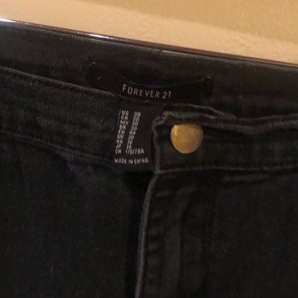 Mid Rise Black Skinny Jeans - Picture 3 of 4